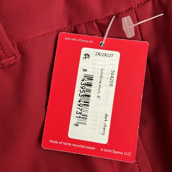 SPANX Sunshine Short 6" Women's Boat Beach Board Swim Trunk Short Size 2X - Picture 7 of 10